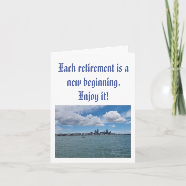 retirement party invitation new zealand (Front)