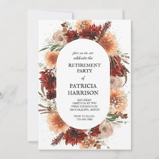 Retirement Party Invitation template