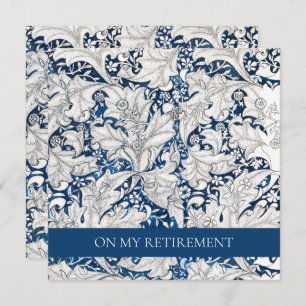 RETIREMENT PARTY INVITATION : WILLIAM MORRIS 