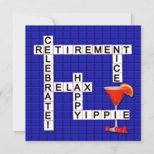Retirement Party Invitations - Puzzle