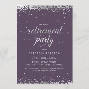 Retirement Party Invite, Elegant Celebration Invitation