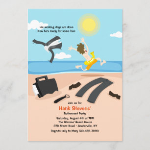 Retirement Party (Male) Invitation