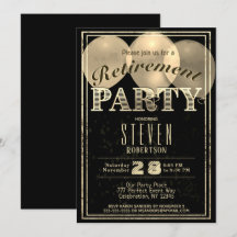 Retirement Party | Modern Gold Festive