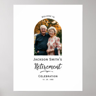 Retirement Party photo signature Poster