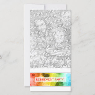 retirement party (rainbow bokeh)