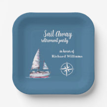 Retirement Party Sail Away Nautical Theme