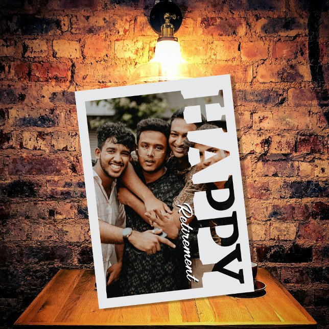 Retirement Photo Card | Personalized Retirement  (Creator Uploaded)