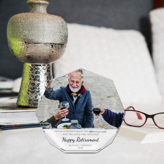 Retirement Photo Keepsake Award (Creator Uploaded)