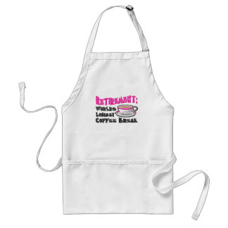 Retirement (Pink) Standard Apron