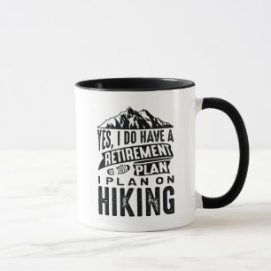 Retirement Plan Camping Mug