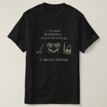 Retirement Plan Golf Hammock Fishing — Funny Gift