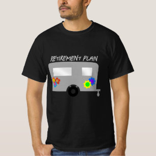Retirement Plan Hippie Trailer T-Shirt