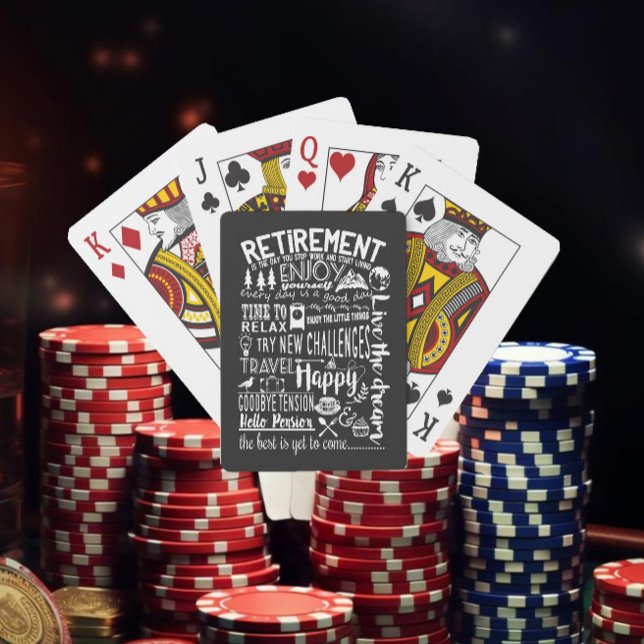 Retirement playing cards (Creator Uploaded)
