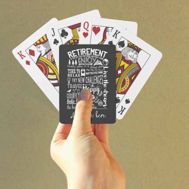 Retirement playing cards (Creator Uploaded)