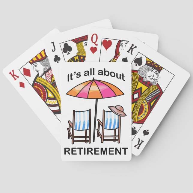 Retirement Playing Cards (Back)