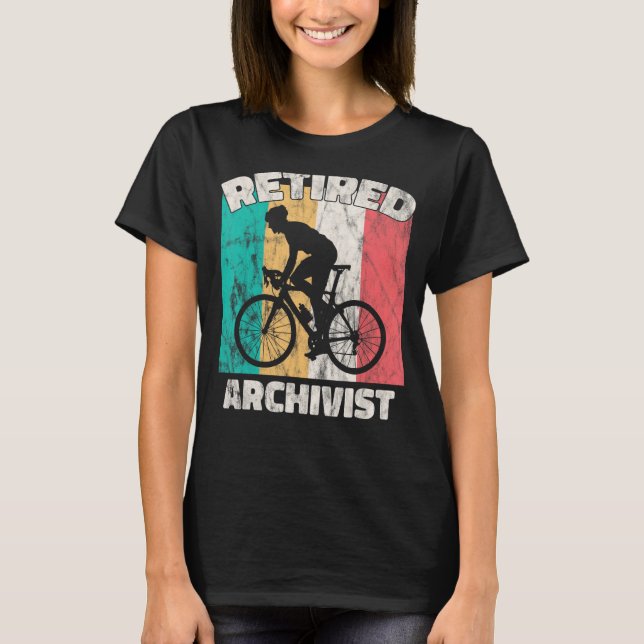 Retirement   Retired Archivist T-Shirt (Front)