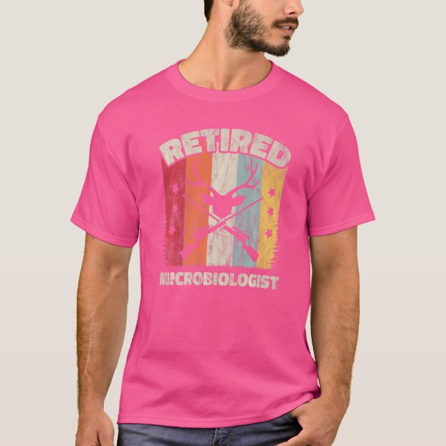 Retirement Retired Microbiologist T-Shirt (Front)