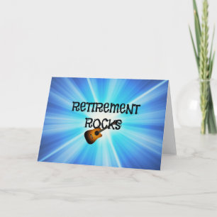 Retirement Rocks Card