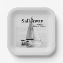 Retirement sailing Sail Away Sailboat formal