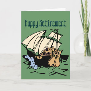 Retirement Ship Card