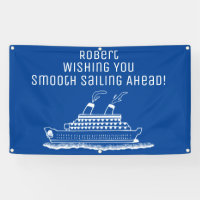 Retirement Smooth Sailing Cruise Ship Party