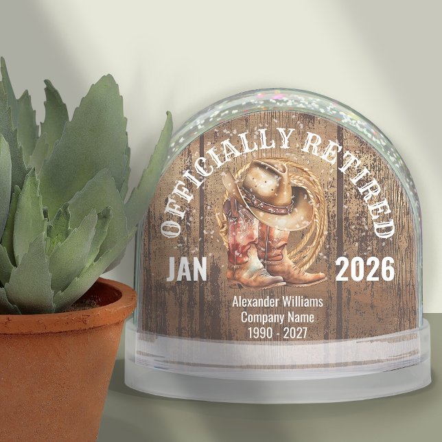 Retirement Snowglobe (Creator Uploaded)