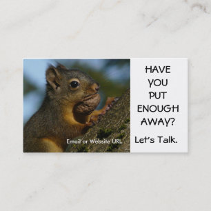 Retirement Strategies Business Card