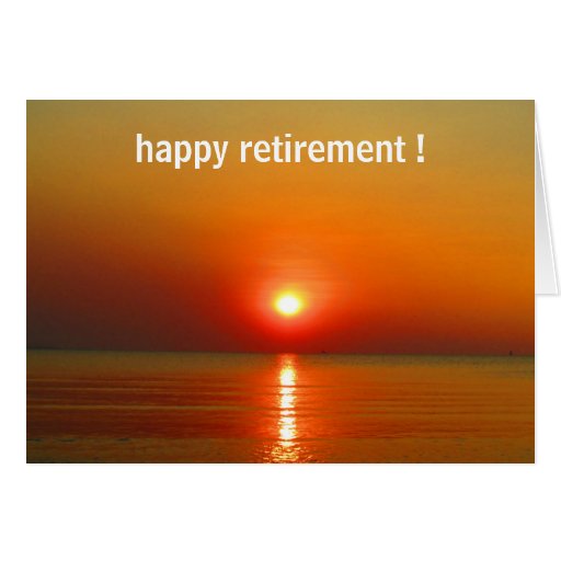 retirement sunset | Zazzle