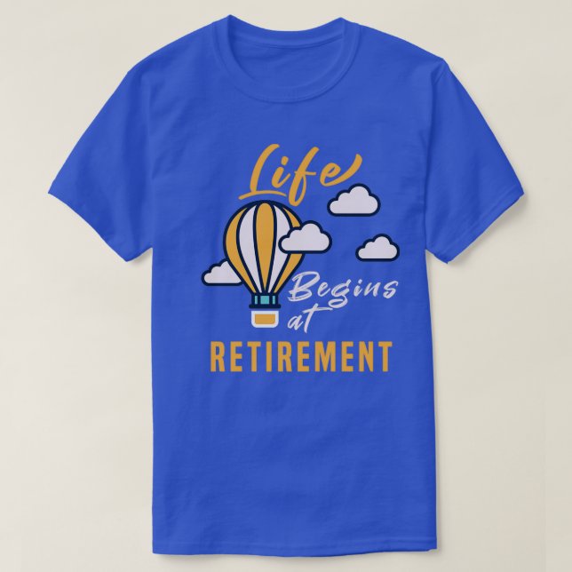 Retirement T-Shirt (Design Front)