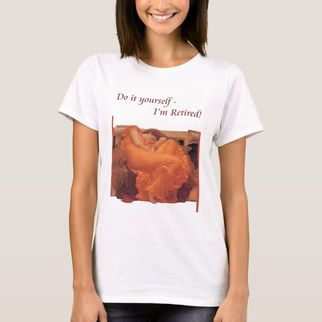 Retirement t-shirt (Front)