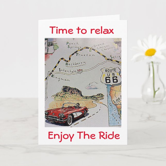 **RETIREMENT** TIME TO ENJOY THE RIDE CARD (Small Plant)