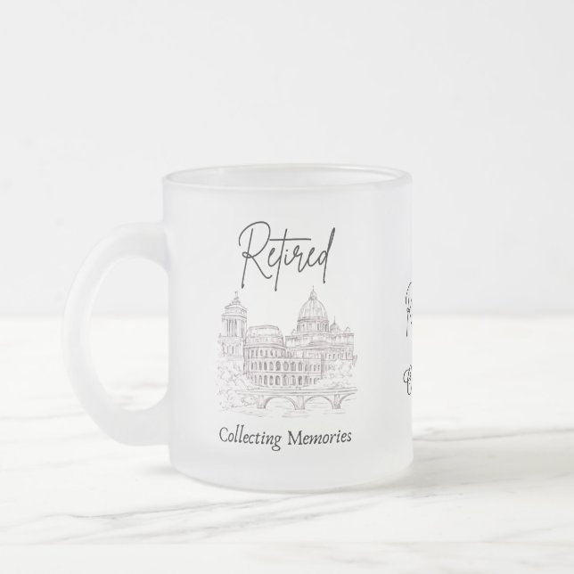 Retirement Travel Mug Gift (Left)