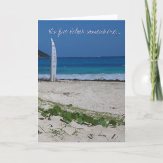 Retirement, Vacation, Break Card