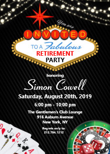 Slot Machine Retirement Flyer Slot Machine Retirement Flyer