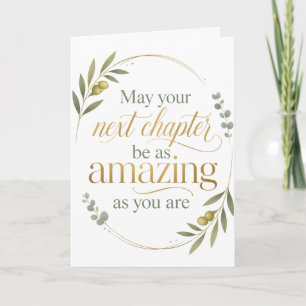 Retirement Wishes for Employee Next Chapter Card