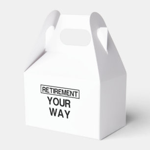 RETIREMENT YOUR WAY FAVOUR BOX