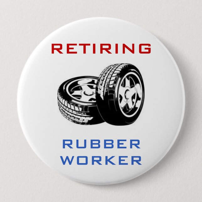 Retiring Rubber Worker Pin (Front)