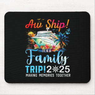 Retor Family Trip 2025 Family Matching Cruise Trip Mouse Mat