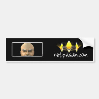 RetPaladin.com Bumper Sticker