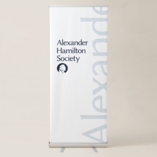 Retractable Pull-Up Banner White