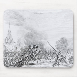 Retreat from the Battle of Worcester Mouse Mat