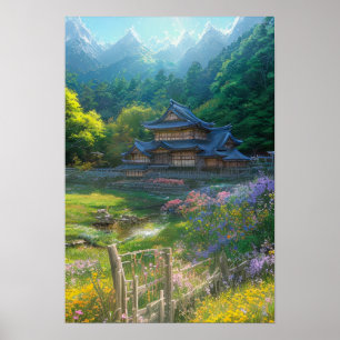 Retreat to the Countryside Poster