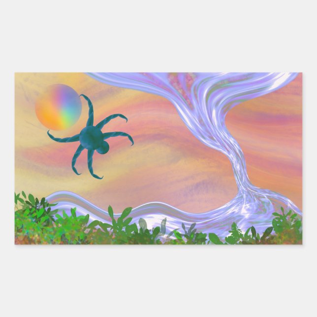 Retrieve Rectangular Sticker (Front)