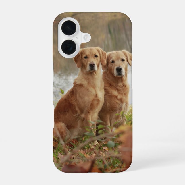 Retriever Buddies iPhone 16 Case (Back)