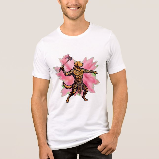 Retriever Tribal Powder Clash Tri-Blend Shirt (Front)