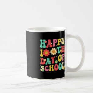 Retro 100 Days Of School Teachers Students 100th D Coffee Mug