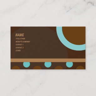 Retro 103 business card