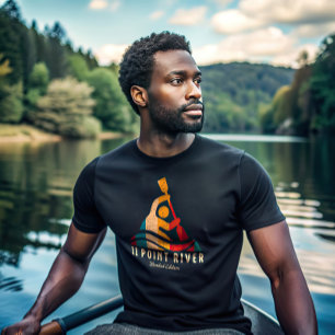 Retro 11 Point River Kayaking T-Shirt