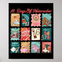 Retro 12 Days Of Nutcracker Ballet Fairy Plum Ging