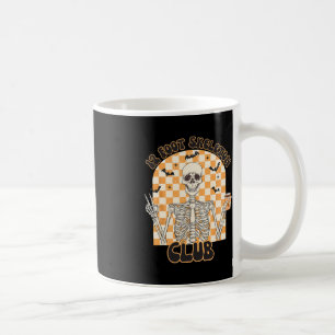 Retro 12 Foot Skeleton Club Halloween Kids Trick O Coffee Mug